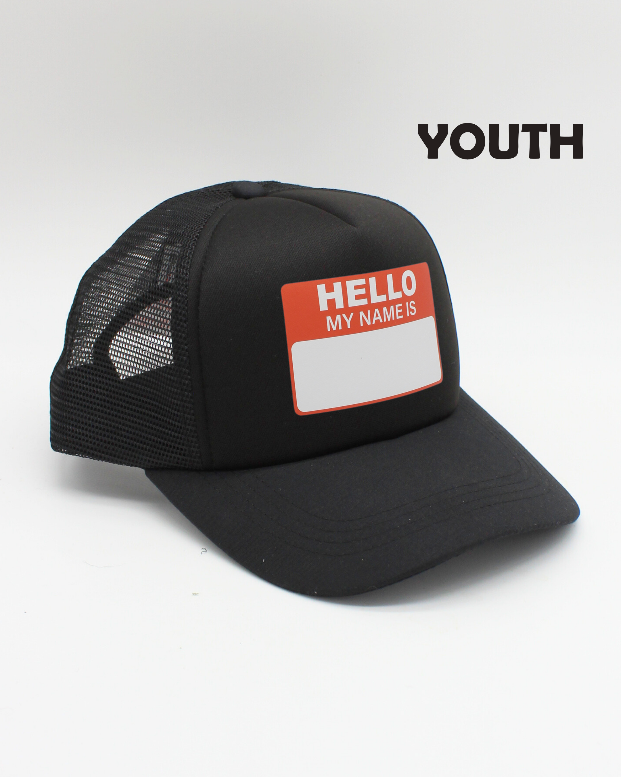 HELLO MY NAME IS | matching human hat