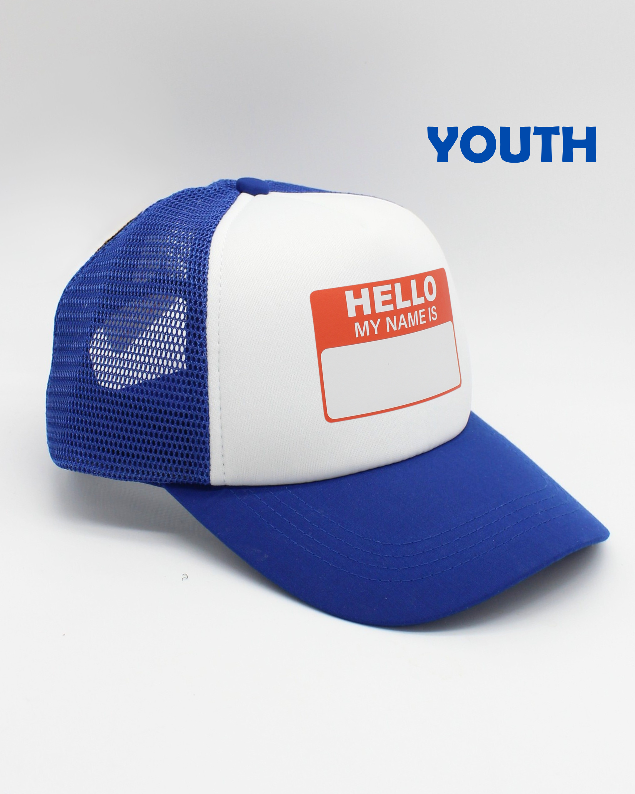 HELLO MY NAME IS | matching human hat