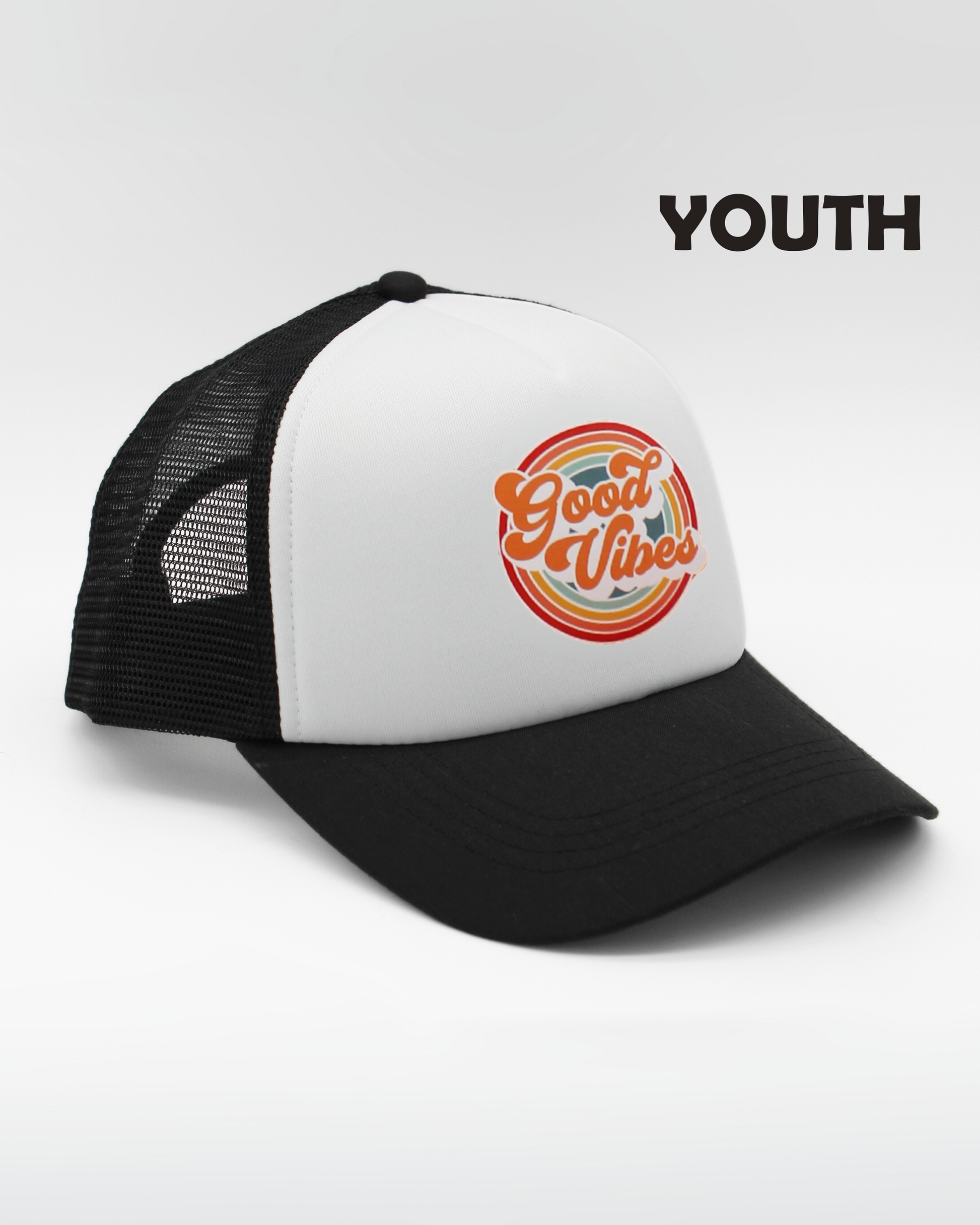good vibes matching human hat