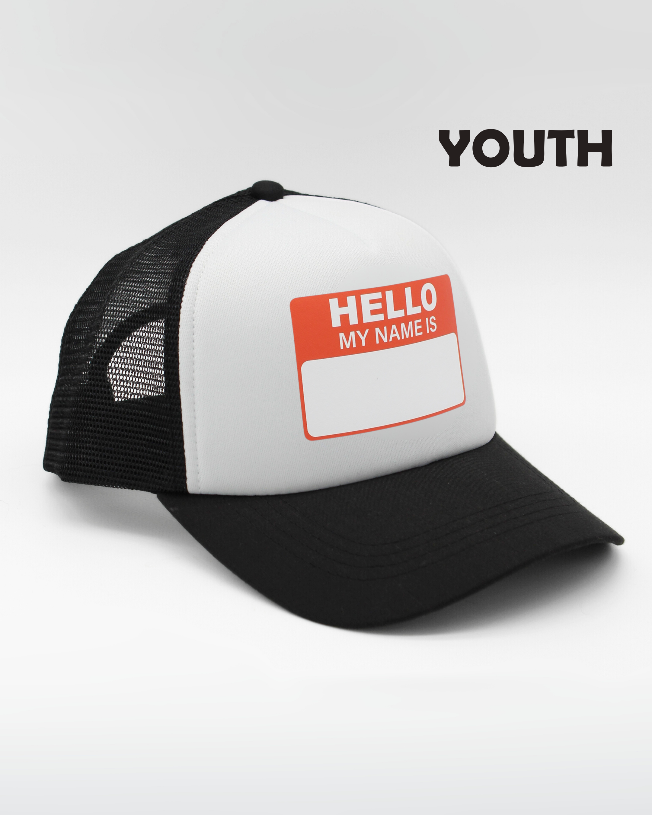 HELLO MY NAME IS | matching human hat