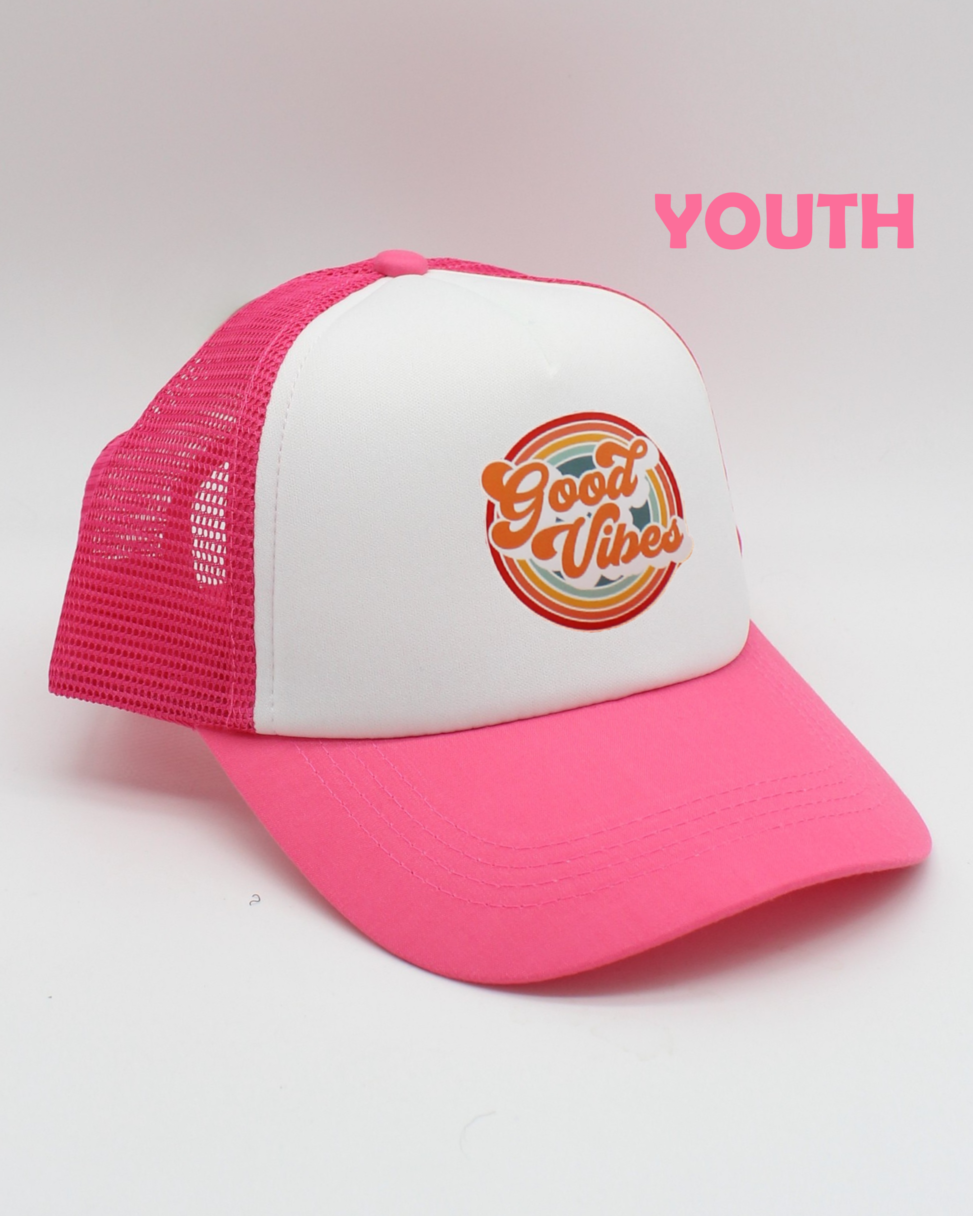 good vibes matching human hat