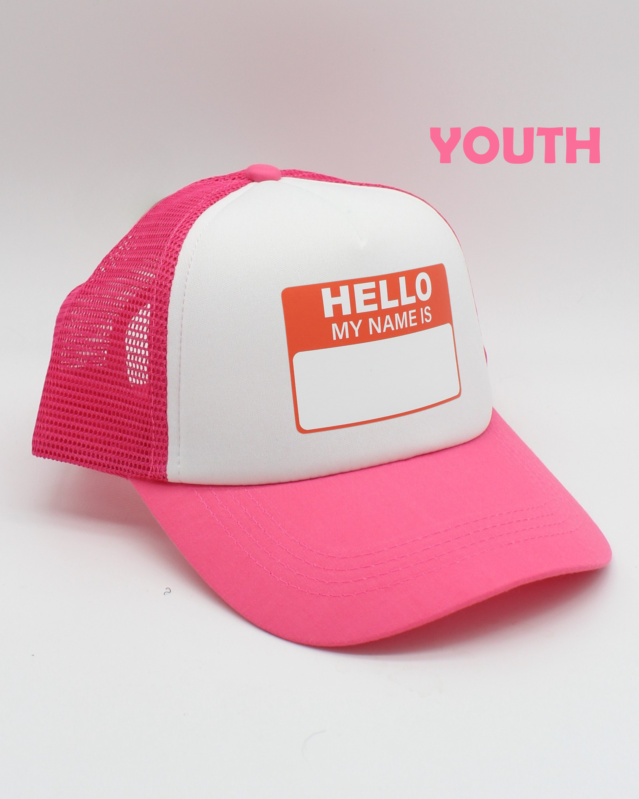 HELLO MY NAME IS | matching human hat