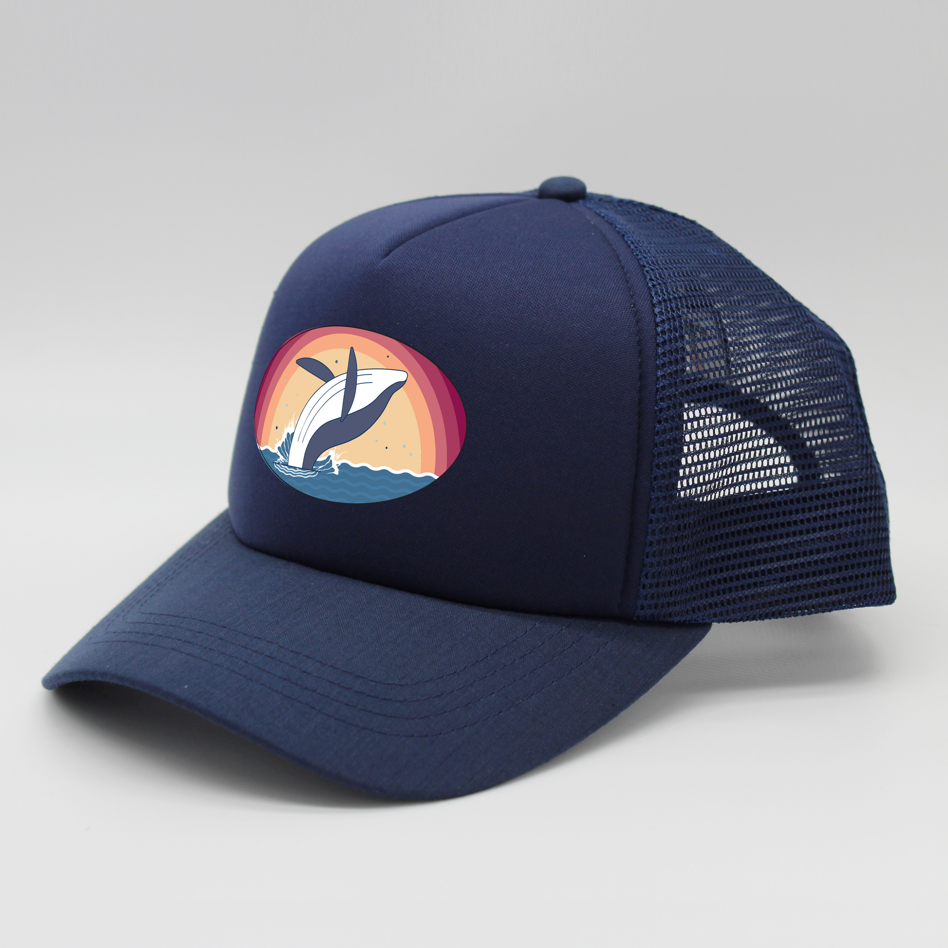 whale matching human hat