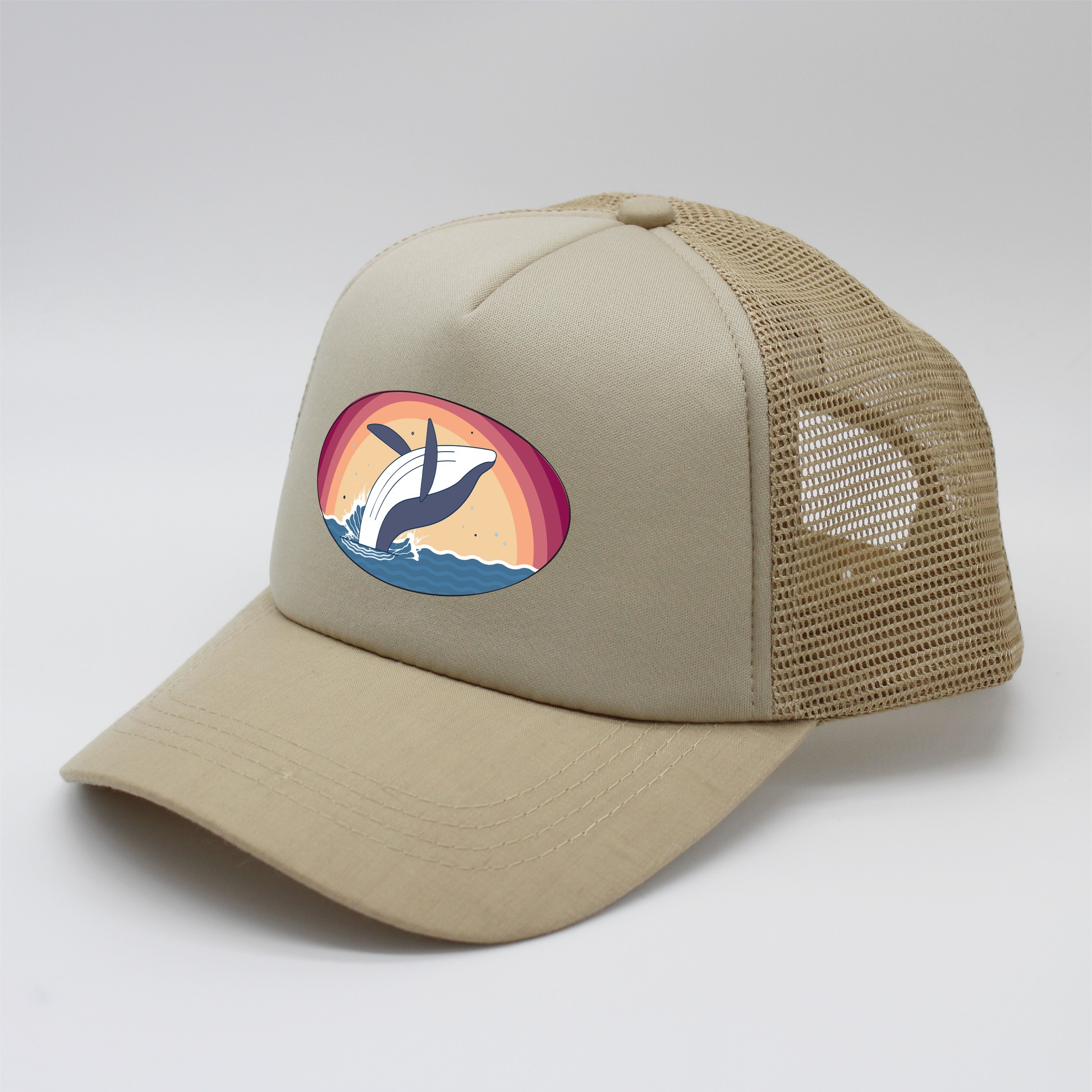 whale matching human hat