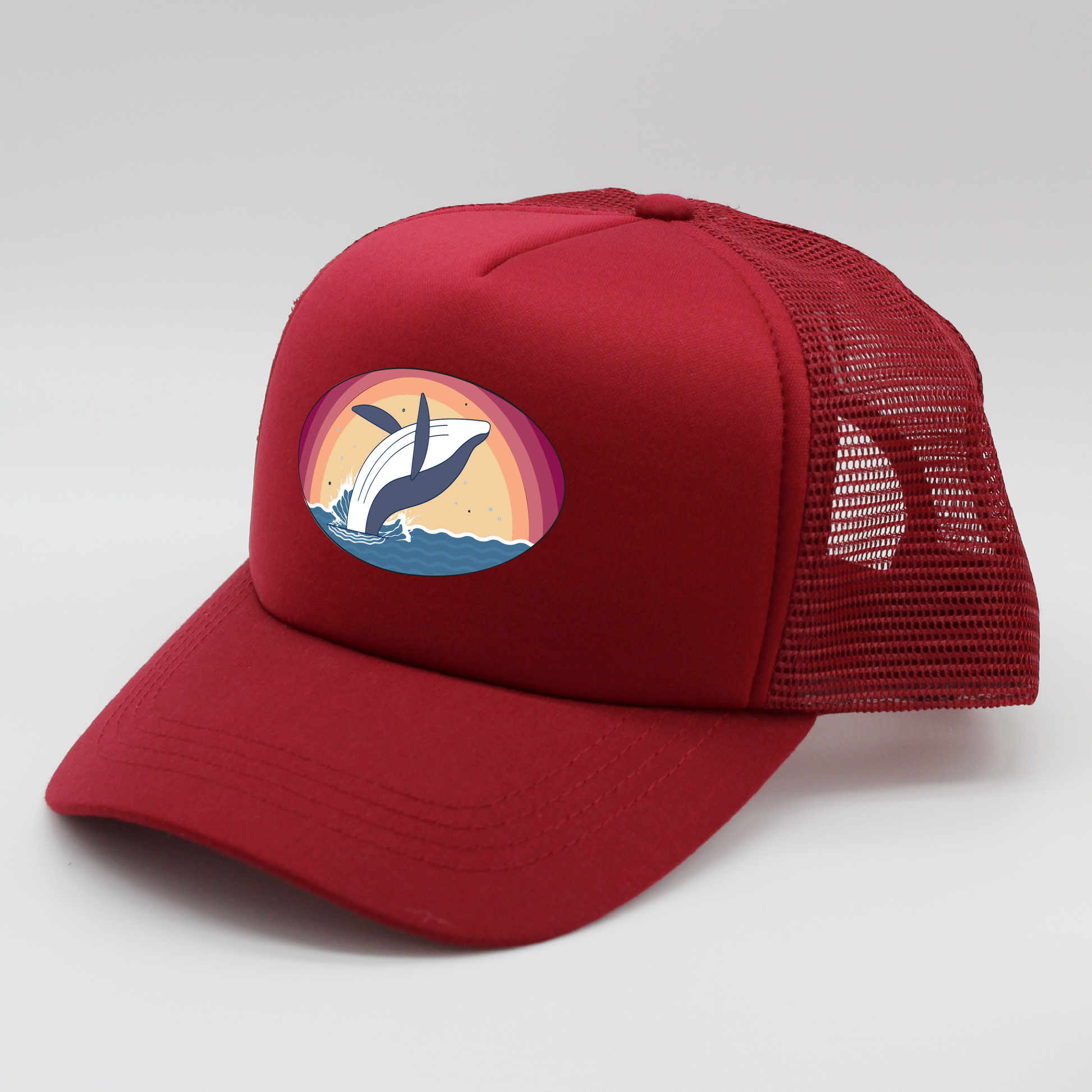 whale matching human hat