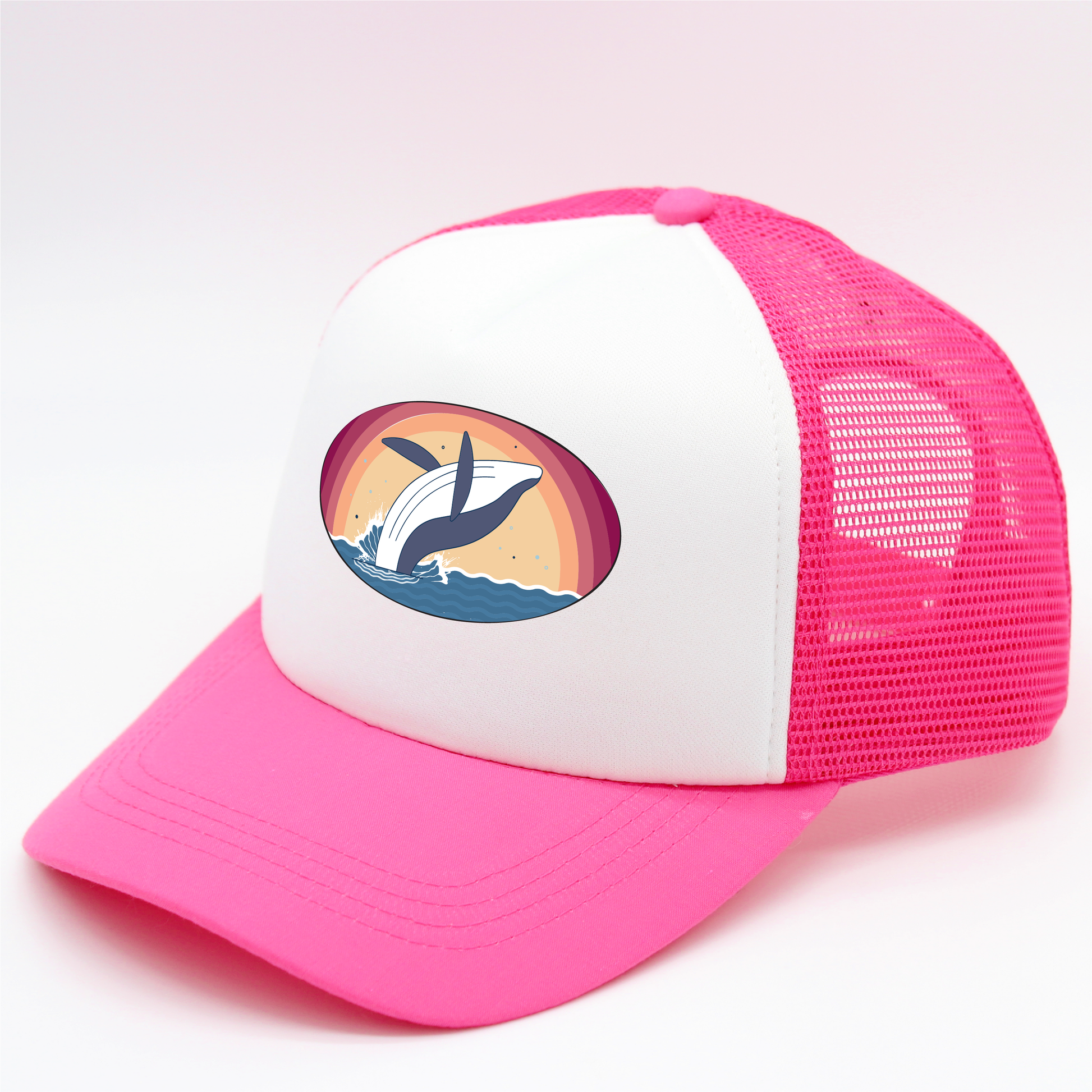 whale matching human hat