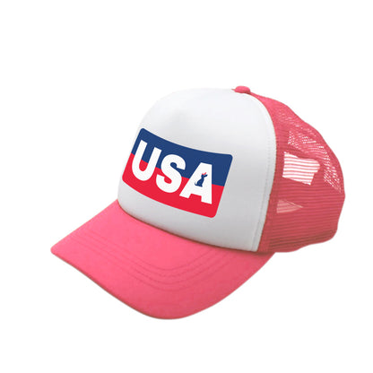 usa designs matching human hat