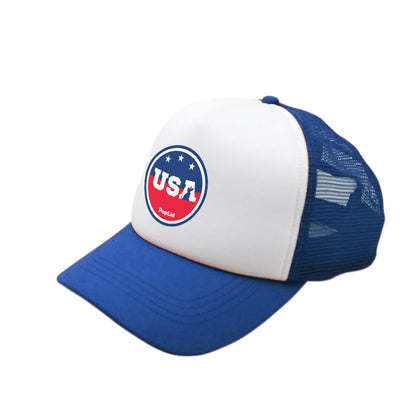 usa designs matching human hat