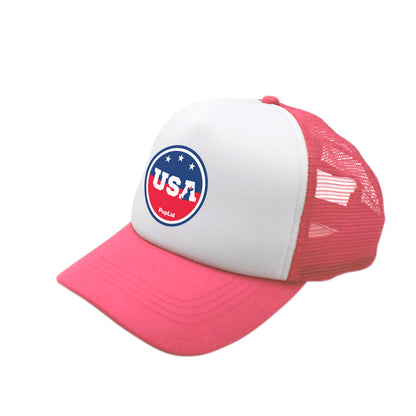 usa designs matching human hat