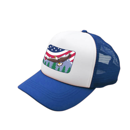 usa designs matching human hat