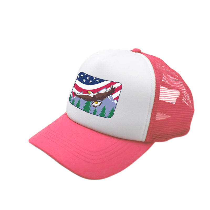 usa designs matching human hat